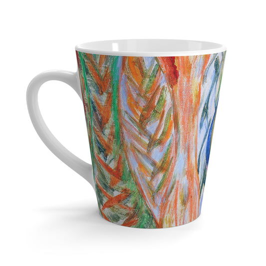 Divine Journeys of Healing Latte Mug